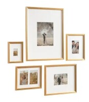 Kate and Laurel Adlynn 5 Piece Wall Picture Frame Set New In Box $199