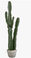 Primrue Faux 36 inch freestanding Cactus in Gray Pot New in Box $199