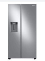 Samsung - 36 in. Wide 27.4 cu. ft. Side-by-Side Refrigerator with Large Capacity - Stainless Steel New $1999