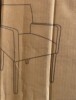 Laoties DarkGreen Linen Upholstered Accent Armchair New in Box $499 - 2