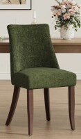 Winston Porter 19" Seat Height Parsons Upholstered Dining Chair, Solid Wood Legs, High Back Fabric Dining Side Chair New in Box $299