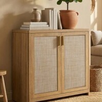 Bungalow Rose Bungalow Rose 31.5" W Buffet Cabinet Adjustable Shelf Buffet Table with Rounded Corners New in Box $399