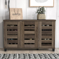 Steelside Millan 16 Pair Shoe Storage Cabinet, New in Box $499