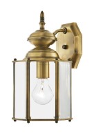 Livex Outdoor Basics 1 Light Outdoor Wall Lantern 13 Inch Tall New in Box $299