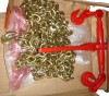 Garvee 2 Packs 3/8 in-1/2 in G70 Chain Binders Set, 3/8 in &times;10 ft Chains Load Transport Binder Chain with Grappling Hook, for Industrial, Agricultural, Logging New In Box $199 - 2