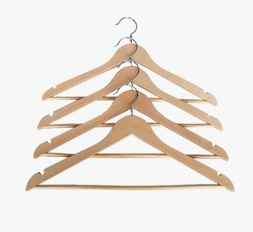 Rebrilliant Wood Standard Hanger for Dress/Shirt/Sweater (Set of 50) New In Box $99