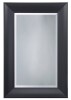 Yosemite Home Decor Decorative Wall Mirror with Beveled Edge Black Finish, Modern Style, Wall Mount, No Assembly Required, 30" x 40" New In Box $299