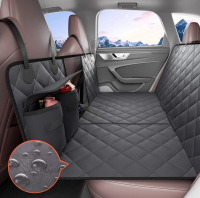 VEVOR Back Seat Extender for Dogs, Dog Hammock for Car Back seat, Waterproof Hard Bottom Dog Car Seat Cover for Back Seat 54"x24", Supports 400lbs with Mesh Window and Storage Pocket for Car, SUV New In Box $199