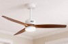 Wrought Studio&trade; AuraVista 52" Modern 3-Blade Ceiling Fan with Light Kit & Remote Control &ndash; Downrod Mount for Stylish Airflow $299