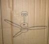 Wrought Studio&trade; AuraVista 52" Modern 3-Blade Ceiling Fan with Light Kit & Remote Control &ndash; Downrod Mount for Stylish Airflow $299 - 2