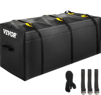 VEVOR Hitch Cargo Carrier Bag, Waterproof 840D PVC, 59"x24"x24" (20 Cubic Feet), Heavy Duty Cargo Bag for Hitch Carrier with Reinforced Straps, Fits Car Truck SUV Vans Hitch Basket New In Box $199