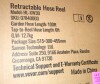 VEVOR Retractable Garden Hose Reel, 1/2 in x 98.43 ft Wall Mounted Hose Reel, Heavy Duty Garden Hose Reel with 9 Patterns Nozzle, Any Length Lock, Auto-Rewind Slow Return System and 180&deg;Swivel Bracket New In Box $199 - 2