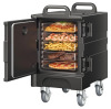 VEVOR Insulated Food Pan Carrier, 81 Qt Hot Box for Catering, Food Box Carrier with Double Buckles, Front Loading Food Warmer with Handles, Stackable End Loader with Wheels for Restaurant, Canteen New In Box $399