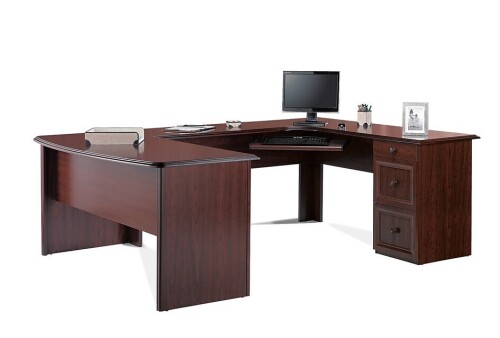 Realspace Broadstreet 65W U-shaped desk (2 Boxes) New in Box $599