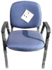 Office-Stor PLUS Guest With Arms Padded Fabric Seat, Fabric Back Stacking Chair, 19" Seat Width, Blue Maze Seat/Black Frame New in Box $129 - 2
