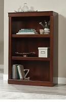 Realspace&reg; 45"H 3-Shelf Bookcase, Mulled Cherry New in Box $299