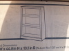 Realspace&reg; 45"H 3-Shelf Bookcase, Mulled Cherry New in Box $299 - 2