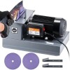 VEVOR Lawn Mower Blade Sharpener, 2/3HP 500W Lawnmower Blade Grinder with 7-inch Ceramic Grinding Wheel, Powerful Bench Mower Sharpening Machine for High/Low Lift Blades, Gator Blades, Flat Blades, New in Box $399