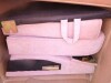 Latitude Run Aldora 47'' W Oversized Armchair Accent Chair Deep Seat Single Sofa Accent Chair with Waist Pillow in Pink Chenille New in Box $899 - 2