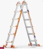 Latitude Run A Frame 6-Step Ladder With Stabilizer Bar & Wheels,330 Lbs Security Load Multi Position Ladder For Stairs Home Indoor Outdoor Roof New in Box $499