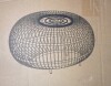 Bay Isle Home 29.50in Round Boho Coffee Table Rattan Indoor Outdoor Coffee Table Woven Patio Table New in Box $499 - 2
