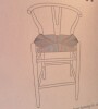 AllModern Margo 26" Wood Counter Stool New in Box $499 - 2