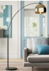 Wade Logan Brandea 67'' Arched Floor Lamp New in Box $399