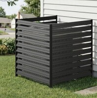 SmartStandard Metal Air Conditioner Fence 3 Panels - 38" W x 40" H Outdoor Privacy Screen New in Box $299