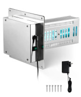 VEVOR HVAC Air Purifier Whole House, 18W 9inch, Light in Duct for Ac (Air Conditioning) Duct, Air Scrubber with 2 Bulb, PCO Technology HVAC lights with Power Cord for Ac Systems New In Box $99