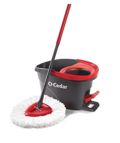 O-Cedar EasyWring Microfiber Spin Mop with Bucket System $79