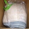 Bungalow Rose 8' x 10' Aquatone Modern Machine Washable Beige / Blue Indoor Area Rug with Non-Slip Backing $399 - 2