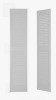 Perfect Shutters, inc. Louvered Shutter with Cathedral Top (Pair), 15" x 39" New In Box $199