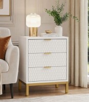 Willa Arlo&trade; Interiors Becton 19.7'' W Metal Nightstand New In Box $299