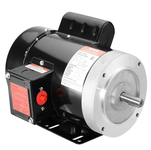VEVOR 1HP Electric Motor 1725 rpm, AC 115V/230V, 56C Frame, Air Compressor Motor Single Phase, 5/8" Keyed Shaft, CW/CCW Rotation for Agricultural Machinery and General Equipment New In Box $299