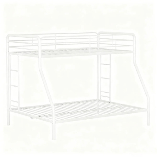 Harriet Bee Daury Kids Twin Over Full Bunk Bed, White, New in Box $599
