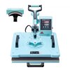 VEVOR Heat Press Machine, 12 x 15 inch, 2 in 1 Heat Transfer Machine with Hat Press, 360&deg; Swing Away T-Shirt Pressing Machine, Digital Precise Control, Fast Even Heating for T-Shirts/Hats/Caps, Green, New in Box $299