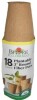Burpee Biodegradable Plantable Earth Friendly Round Fiber Pots 3", 18-Count New - 2
