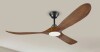 Wrought Studio&trade; 52 in. Smart Ceiling Fan with Light, Solid Wood Propeller Blades, Quiet Energy-Efficient DC Motor, 3CCT Dimmable LED Light, Modern Farmhouse Ceiling Fan for Living Room, Dining Room & Indoor Spaces New In Box $399