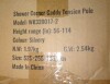 VEVOR Shower Corner Caddy Tension Pole, 56" to 114" High, Multi-Functional Shower Tension Pole with Strong Load-Bearing Tray, Rust-Proof Easy-to-Install Tension Pole, Fit for Bathroom & Washroom New In Box $79 - 2