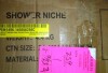SUPERFLO 12?x 24?x 4? Stainless Steel Arched Shower Niche With Double Shelves, Wall Mounted Niche SN-MG-7-1224-1 New In Box $299 - 2