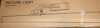 Wrought Studio&trade; Battery Operated Dimmable Wall Mount Picture Light With Remote Control New In Box $199 - 2