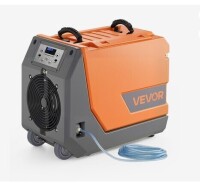 VEVOR 180 Pints Commercial Dehumidifier with Pump/Drain Hoses, Portable Crawl Space Dehumidifiers for Basement Storage Room Industrial Grade, Auto Defrost, Heavy-duty LLDPE,Foldable Handle New in Box $799