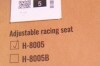 VEVOR Racing Seat, 2 Set, Adjustable Racing Cockpit with Wide Angle Reclining & High-Resilience Foam, Comfortable Racing Chair with Soft PVC Leather & Q235B Slider, Fit for Racing Cars & Go-Karts New in Box $699 - 2