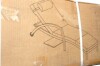 Denislawn BrownWicker Outdoor Chaise Lounge with Khaki Cushion New in Box $499 - 2