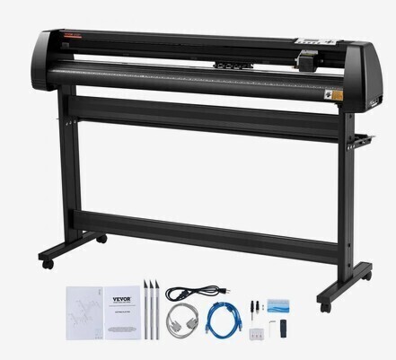 VEVOR Vinyl Cutter Plotter Machine, 53" Signmaster Software Sign Making Machine, 1350mm Paper Feed Vinyl Cutter Plotter with Stand (53" 1350mm) New in Box $699