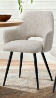 Corrigan Studio Matsuichi 23'' W Upholstered Armchair in Oatmeal New in Box $399