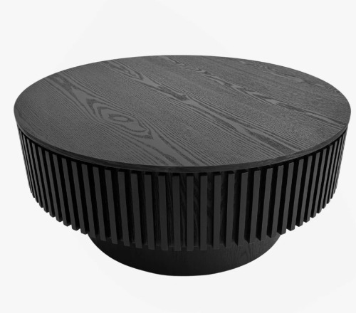 Ivy Bronx Round Coffee Table With Storage, Modern Coffee Table New in Box $499