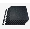 VEVOR 0.56 Inch Thick Gym Floor Mats, 25 Tiles Rubber Top with EVA Foam, 25" x 25" Gym Flooring Workout Mats with 100sq.ft Coverage, Interlocking Puzzle Gym Mats for Gym, Home, Garage, Black & White New in Box $399
