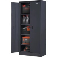 VEVOR Metal Storage Cabinet w/ 4 Adjustable Shelves & Lockable 200lbs per Shelf, New in Box $399
