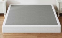 Alwyn Home 9" High Profile Metal Box Spring with Fabric Cover, Heavy Duty Mattress Foundation, Easy Assembly, King Size $399